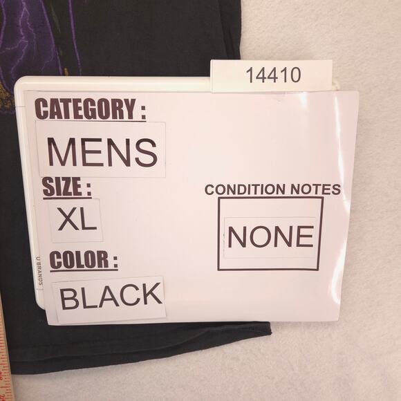 DOM Back Off Graphic Short Sleeve T Shirt Mens Size Extra Large XL Black - Picture 8 of 9